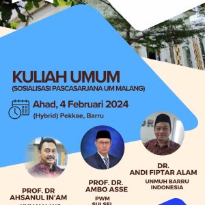 Kuliah Umum (Unmuh Barru)